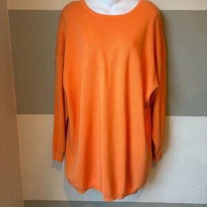 Randall Roy for William Kasper California Women’s Large Orange Sweater Cotton